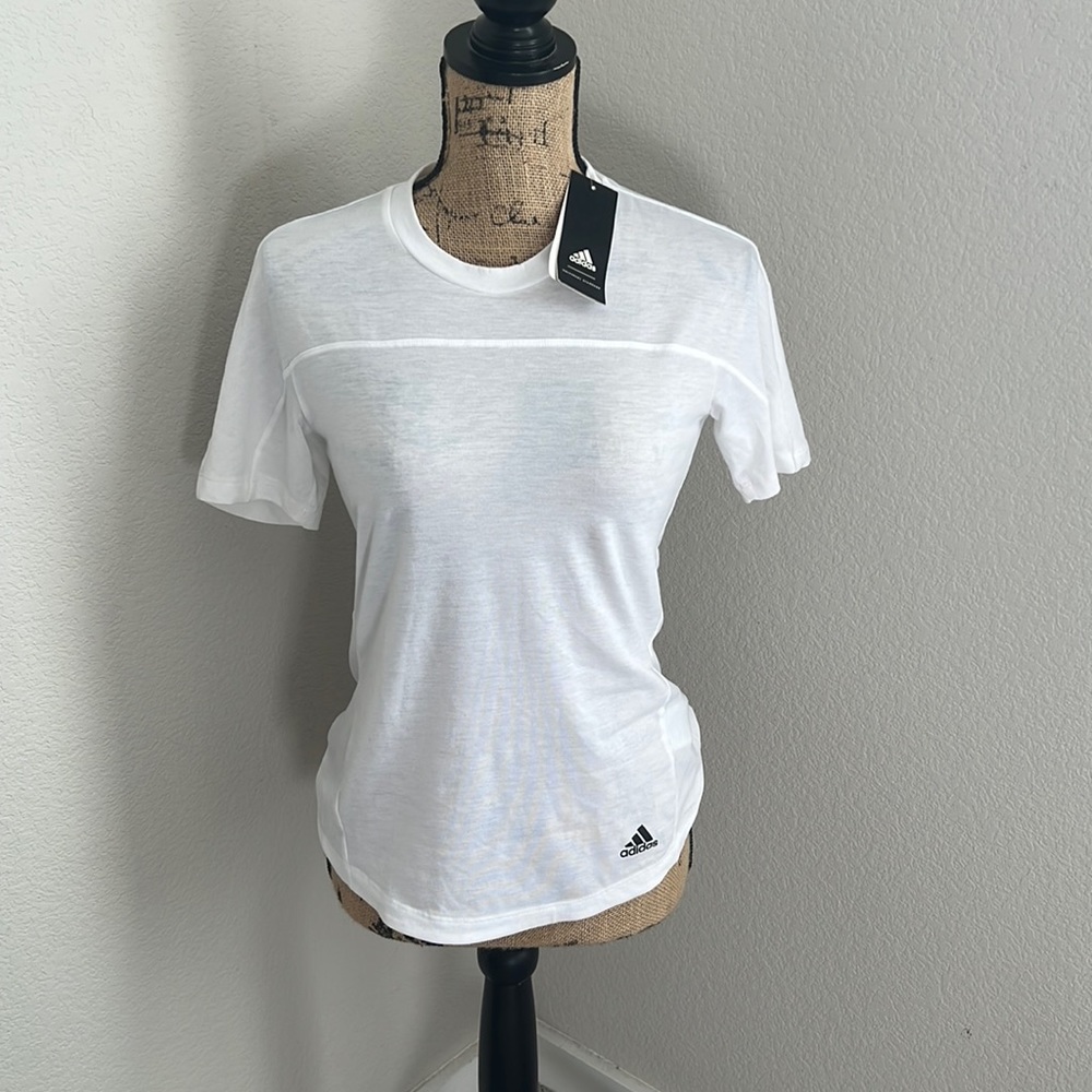 NWT Adidas Climate White Shirt XS
